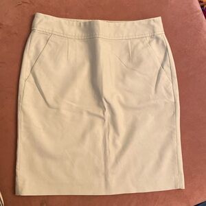Pencil skirt Banana Republic Light beige